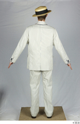 Whole Body Man White Costume photo references
